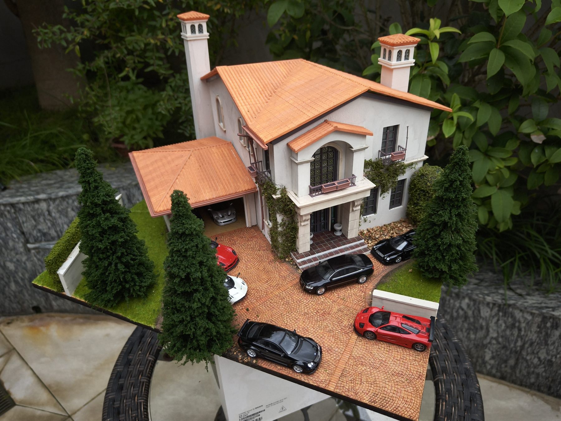 Overview at angle